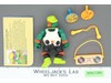 Rappin' Mike 100% Complete Teenage Mutant Ninja Turtle TMNT 1991 Playmates