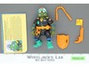 Make My Day Leo 100% Complete Teenage Mutant Ninja Turtle 1991 Vintage Playmates
