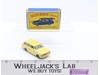 Vauxhall Victor Estate Car 38 Yellow Original Box Lesney Matchbox 1960's England