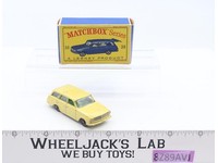 Vauxhall Victor Estate Car 38 Yellow Original Box Lesney Matchbox 1960's England