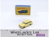Vauxhall Victor Estate Car 38 Yellow Original Box Lesney Matchbox 1960's England