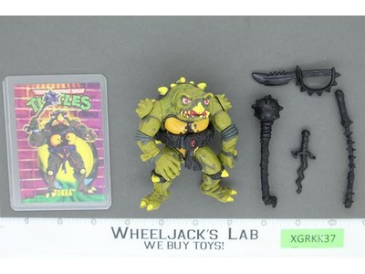 Tokka 100% Complete Teenage Mutant Ninja Turtle TMNT 1991 Playmates Figure