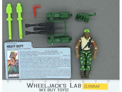 Heavy Duty V1 100% Complete G.I. Joe 1991 Hasbro Vintage Action Figure