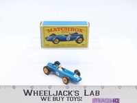 B.R.M. Racing Car No. 52 Lesney Matchbox Series 1960's Made In England Original