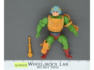 Man-At-Arms 100% Complete He-Man Masters Of The Universe MOTU 1982 Mattel Figure