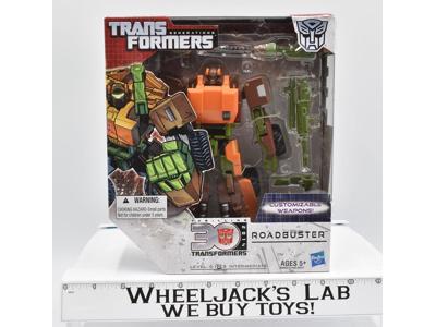 Roadbuster Voyager Thrilling 30 Generations NEW MISB Transformers Action Figure