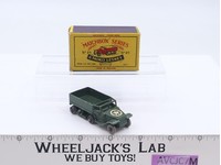 M3 Army Personnel Carrier No. 49 MOKO Lesney Matchbox 1958 Vtg England w/ Box
