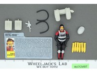 Metal-Head V1 100% Complete G.I. Joe 1990 Hasbro Vintage Action Figure