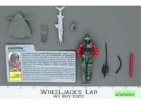 Undertow V1 100% Complete G.I. Joe 1990 Hasbro Vintage Action Figure