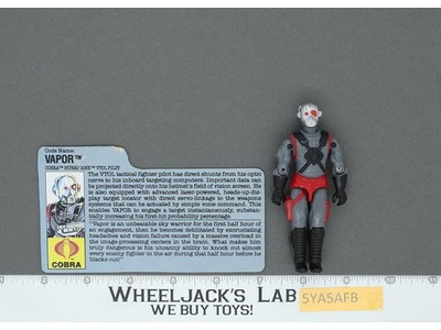 Vapor V1 100% Complete 1990 G.I. Joe Hasbro Vintage Action Figure