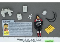 Metal-Head V1 100% Complete G.I. Joe 1990 Hasbro Vintage Action Figure