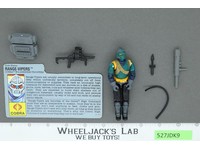 Range-Vipers V1 100% Complete 1990 G.I. Joe Hasbro Vintage Action Figure