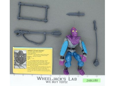 Foot Soldier HARD HEAD 100% Complete Teenage Mutant Ninja Turtles TMNT 1988