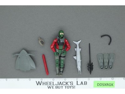 Undertow V1 100% Complete G.I. Joe 1990 Hasbro Vintage Action Figure