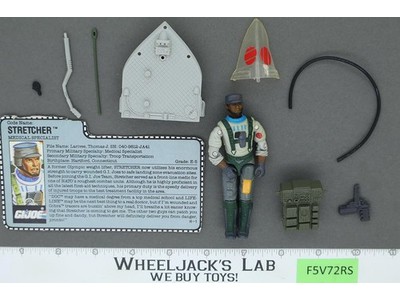 Stretcher V1 100% Complete G.I. Joe 1990 Hasbro Vintage Action Figure