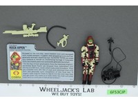 Rock-Viper V1 100% Complete G.I. Joe 1990 Hasbro Vintage Action Figure