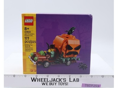 #40822 Jack-O-Lantern Pickup Truck 2025 Lego Halloween Seasonal Set NEW SEALED