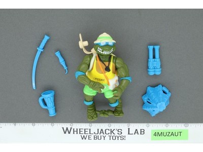 Lifeguard Leo 100% Complete Teenage Mutant Ninja Turtles 1992 Playmates Vintage