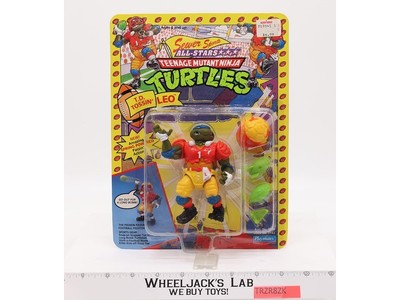 T.D. Tossin' Leo Teenage Mutant Ninja Turtles Sewer Sports TMNT Playmates SEALED
