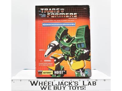 Autobot Hoist Commemorative Series V NEW Reissue G1 Transformers Hasbro