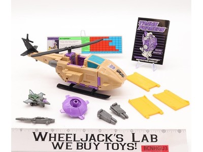 Skyhopper Micromaster 100% Complete 1989 Hasbro G1 Transformers Action Figure