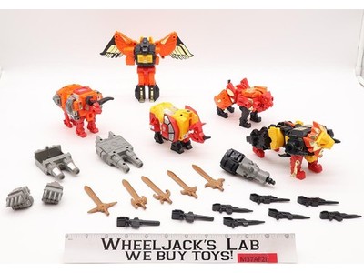 Predaking 100% Complete 1986 G1 Transformers Hasbro Vintage Action Figure