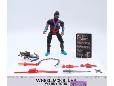 Black Dragon 100% Complete Rambo 1985 Coleco Vintage Action Figure