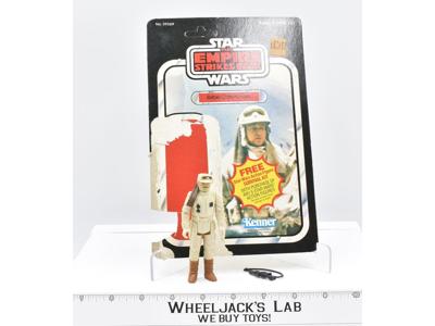 Hoth Rebel Commander W/Cardback 100% Complete ESB Star Wars Kenner 1980 NO REPRO