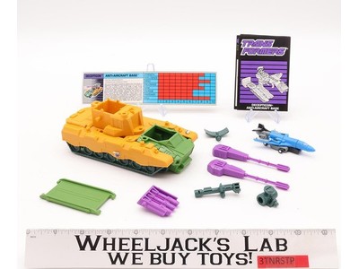 Anti-Aircraft Base Micromaster 100% Complete 1990 G1 Transformers Action Figure