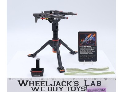 Twin Mounted 7.62mm Machine Gun Rambo 1986 Coleco Action Figure Vintage