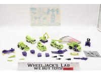 Devastator 100% Complete Vintage 1985 G1 Transformers Hasbro Action Figure