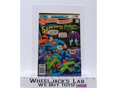 Superman and Manhunter From Mars DC Comics #27 Nov. Newsstand Vintage Comic Book