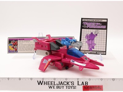 Misfire 100% Complete Vintage 1987 G1 Transformers Hasbro Action Figure