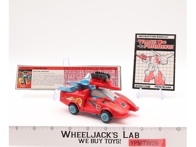 Pointblank Targetmaster Complete 1987 Hasbro Vintage G1 Transformers NEAR MINT