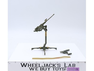 .50 Caliber Anti-Aircraft Gun Complete Rambo 1986 Coleco Action Figure Vintage