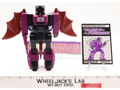 Headmaster Mindwipe 100% Complete Vintage 1987 G1 Transformers Hasbro Figure