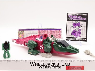 Skullcruncher 100% Complete Vintage 1987 G1 Transformers Hasbro Action Figure