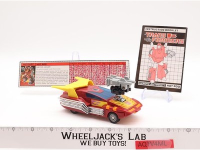 Hot Rod TARGETMASER 100% Complete NEAR MINT Vintage 1987 G1 Transformers