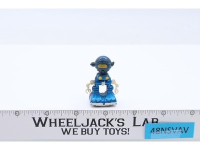 Mini Qonto Die-Cast Metal Posable Robot Blue #7940 Bandai America Action Figure