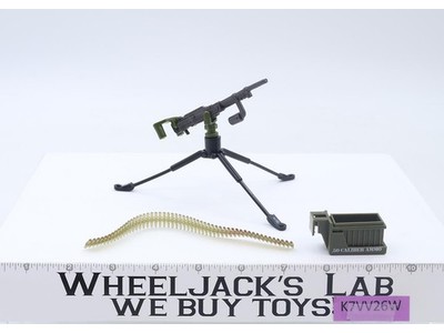 Rambo .50 Caliber Machine Gun Complete 1986 Coleco Action Figure Vintage