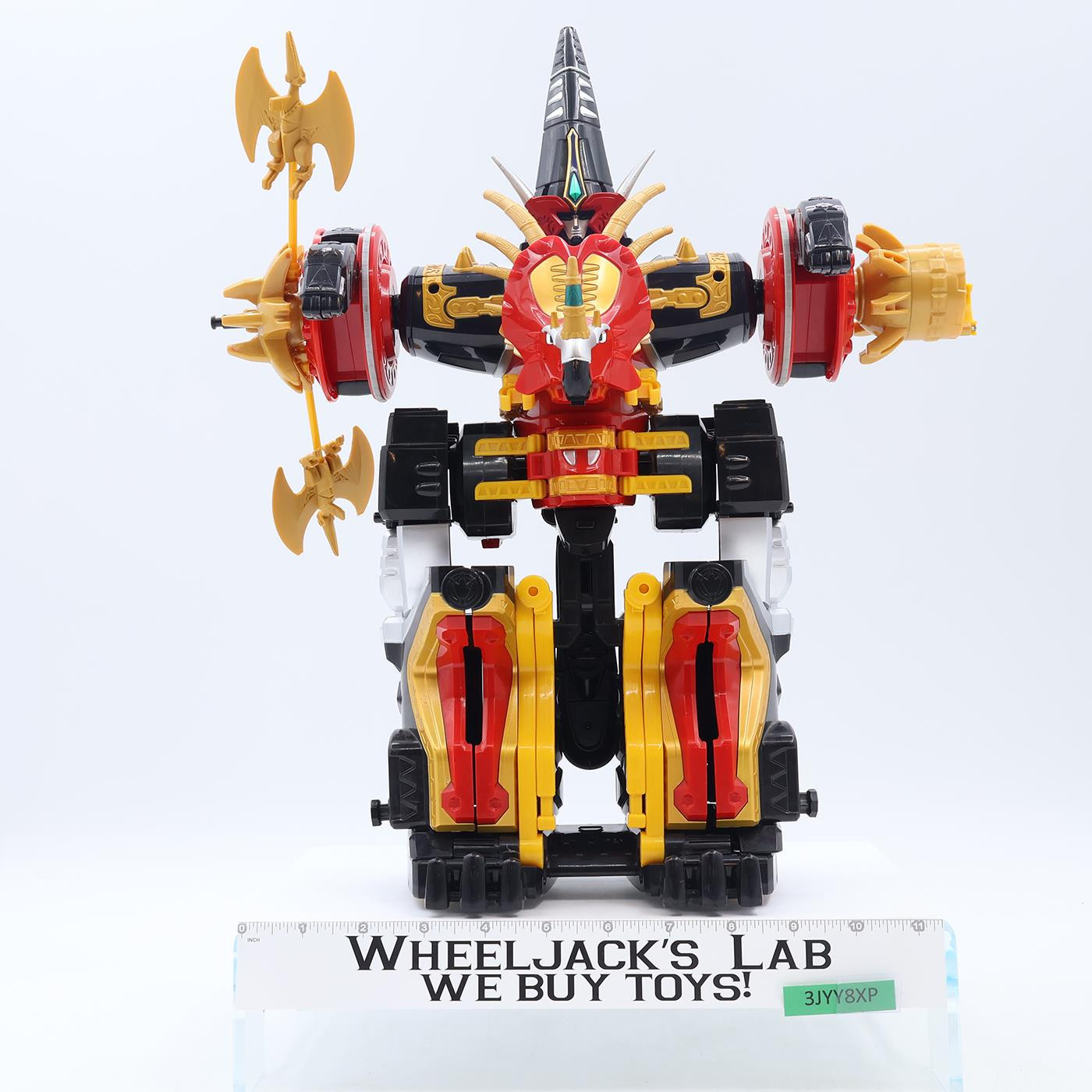 Dino Thunder Abaranger DX OHJA Max Abaren Zord Power Rangers 2003 Bandai WORKS