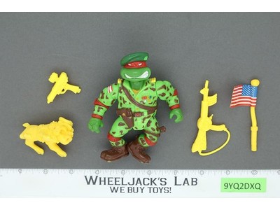 Raph the Green Teen Beret 100% Complete TMNT Teenage Mutant Ninja Turtles 1991