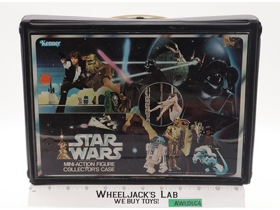 Star Wars Vinyl Collector's Case W/ Insert 1977 Kenner Carry Case