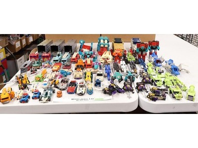Lot #2 of 76 G1 Transformers 1980's Hasbro Vintage Action Figures