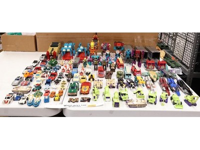 Lot #1 of 100 G1 Transformers 1980's Hasbro Vintage Action Figures