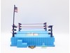 Official Wrestling Ring WWF 1989 Hasbro Action Figure Playset Vintage Customized