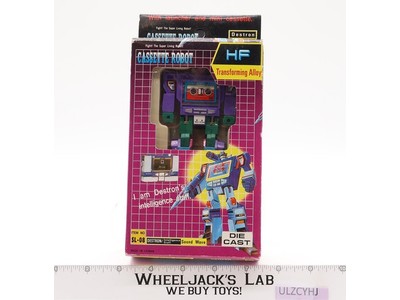 SL-08 Soundwave Boxed Diecast KO Cassette HF Transforming Alloy Robot Taiwan