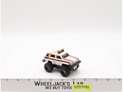Toyota Tercel SR5 4x4 White Truck Stomper Schaper Toys 1980's Vintage WORKS!
