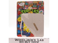 Hothead Cardback 1992 Teenage Mutant Ninja Turtles TMNT Playmates