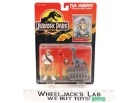 Tim Murphy Jurassic Park Series 1 1993 Kenner Action Figure NEW MOSC SEALED